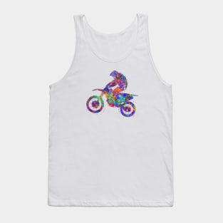 Motocross dirt bike Tank Top